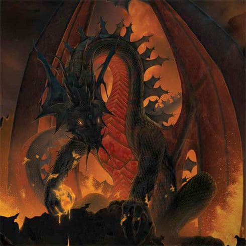 Fireball Dragon by Vincent Hie MacBook Skins